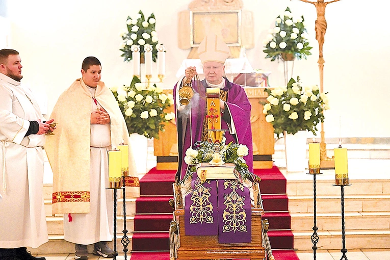 Celebracji przewodniczył biskup pomocniczy archidiecezji gdańskiej.