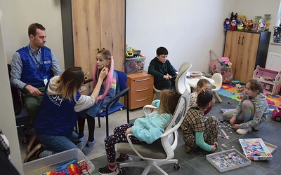 	Świetlica dla ukraińskich dzieci w Domu McGivneya.