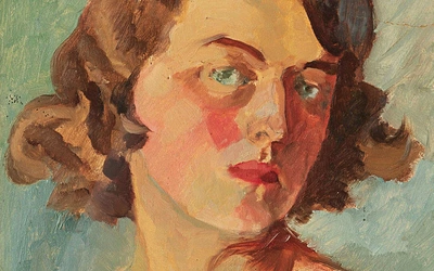 	„Autoportret”,  1923 r., olej.