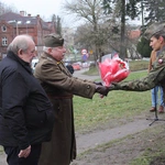 Uroczystości pod pomnikiem rotm. Pileckiego w Koszalinie