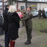 Uroczystości pod pomnikiem rotm. Pileckiego w Koszalinie