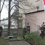 Uroczystości pod pomnikiem rotm. Pileckiego w Koszalinie