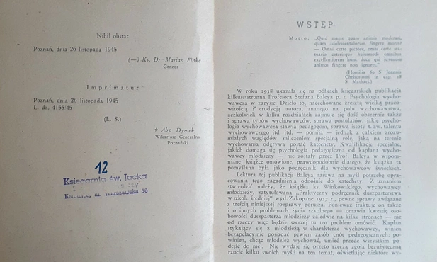 W 2025 r. Księgarnia św. Jacka obchodzi 100-lecie swojej działalności