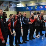 Ceremonia wręczenia medali i nagród XIX Mistrzostw Polski Księży w Piłce Nożnej Halowej