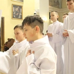 Mystków. Błogosławieństwo nowych lektorów dekanatu Nowy Sącz-Wschód