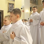 Mystków. Błogosławieństwo nowych lektorów dekanatu Nowy Sącz-Wschód
