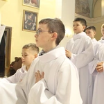 Mystków. Błogosławieństwo nowych lektorów dekanatu Nowy Sącz-Wschód