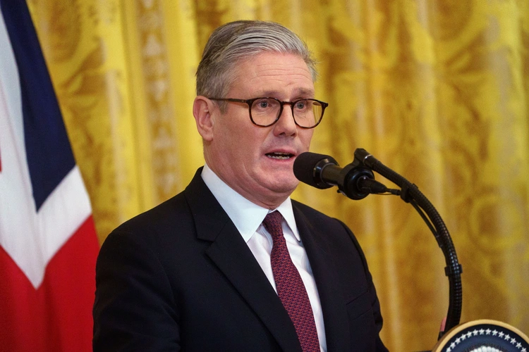 Brytyjski premier Keir Starmer