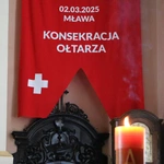Mława. Konsekrecja ołtarza w parafii pw. św. Stanisława BM - cz. I