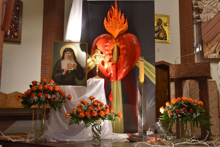 Św. Małgorzata Maria Alacoque w Brzesku