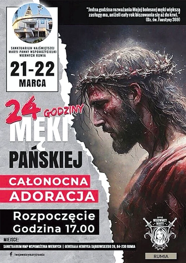 	Godziny rozważań opierać się będą na tekście włoskiej mistyczki.