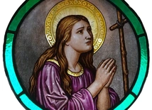 	„Św. Maria Magdalena” w﻿ kościele cmentarnym w Rudach, Emanuel Lazar, Racibórz, ok. 1904 r.