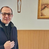 Ks. Sławomir Wiktorowicz w lutym był w swojej rodzinnej parafii.