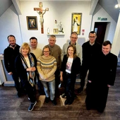 W łagowskim domu rekolekcyjnym.