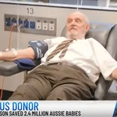 Zmarł James Harrison, mężczyzna, który uratował życie milionom dzieci