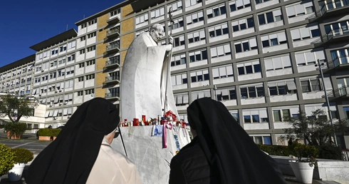 Arcybiskup był u papieża w szpitalu. Oto co powiedział po spotkaniu