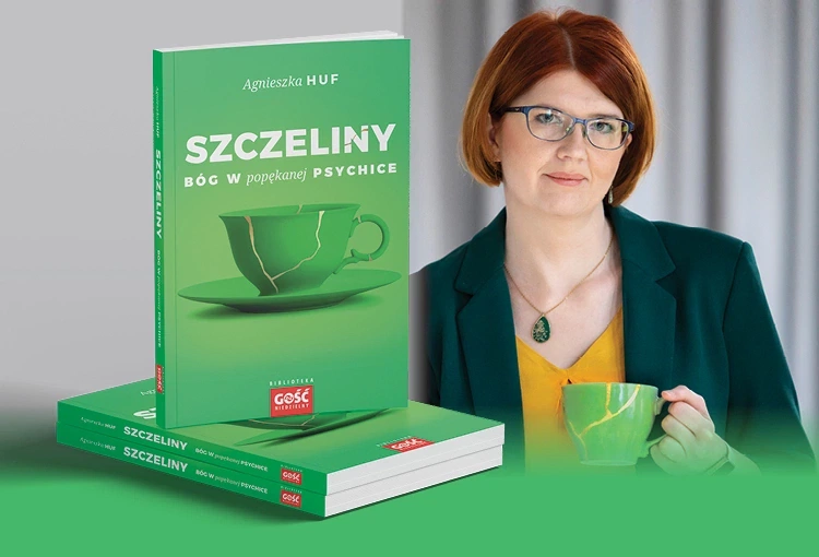 Agnieszka Huf - autorka książki "Szczeliny. Bóg w popękanej psychice"
