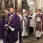 Płock. Popielec w katedrze