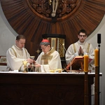 Liturgia w gdańskim seminarium z kardynałem Tagle