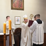 Liturgia w gdańskim seminarium z kardynałem Tagle