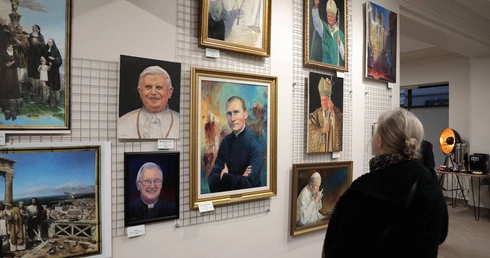 Wernisaż prac artysty Krystiana Myszora w Siemianowicach Śląskich