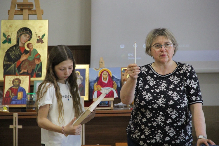 Rekolekcje z ikoną w starosądeckiej Opoce