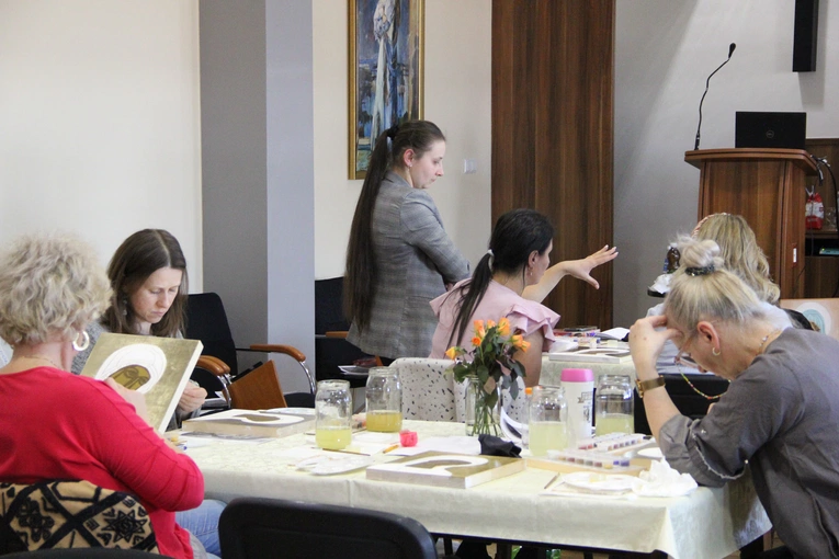 Rekolekcje z ikoną w starosądeckiej Opoce