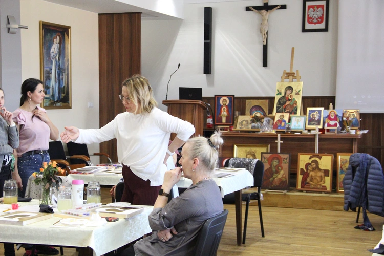 Rekolekcje z ikoną w starosądeckiej Opoce