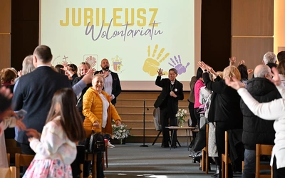Radosne spotkanie z wolontariuszami