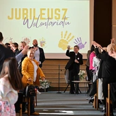 Radosne spotkanie z wolontariuszami