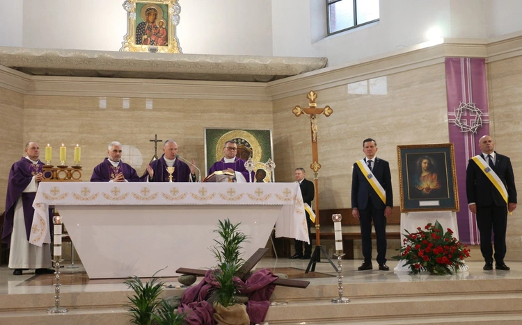 Mszy św. przewodniczył bp Marek Solarczyk.