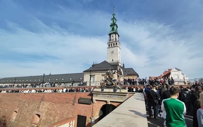 Maturzyści na Jasnej Górze