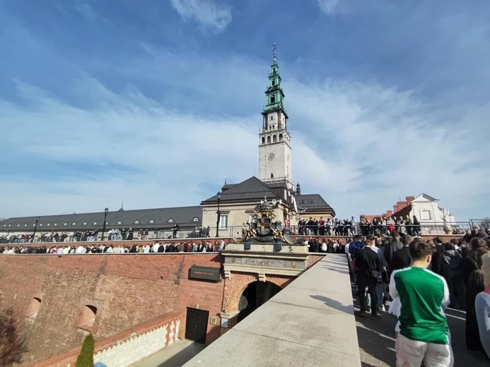 Maturzyści na Jasnej Górze