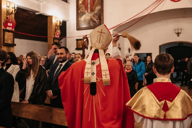 Bierzmowanie w parafii pw. Miłosierdzia Bożego w Gdańsku-Migowie