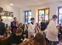 Patronka młodzieży nawiedza sandomierskie liceum