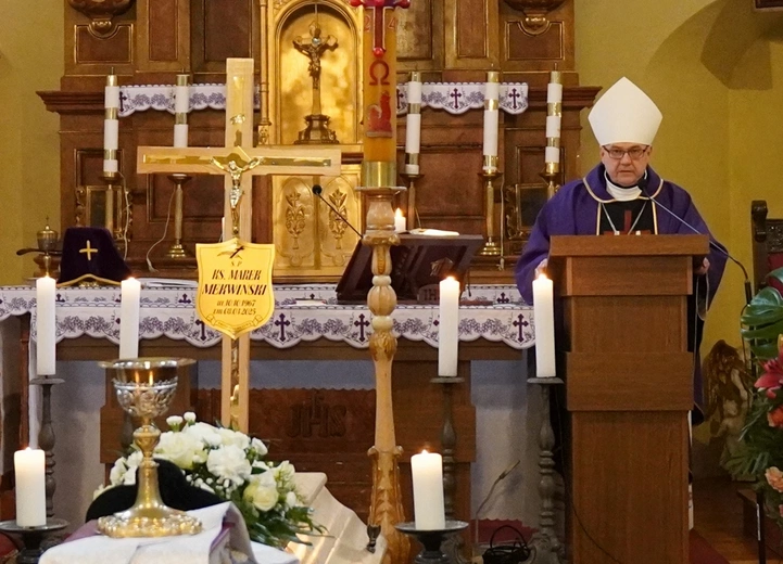 Msza św. pogrzebowa w intencji śp. ks. Marka Mekwińskiego