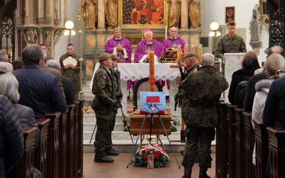 Msza św. pogrzebowa w intencji śp. prof. Stanisława Gebhardta