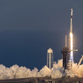 Kapsuła Crew Dragon dotarła na ISS, aby zabrać stamtąd astronautów