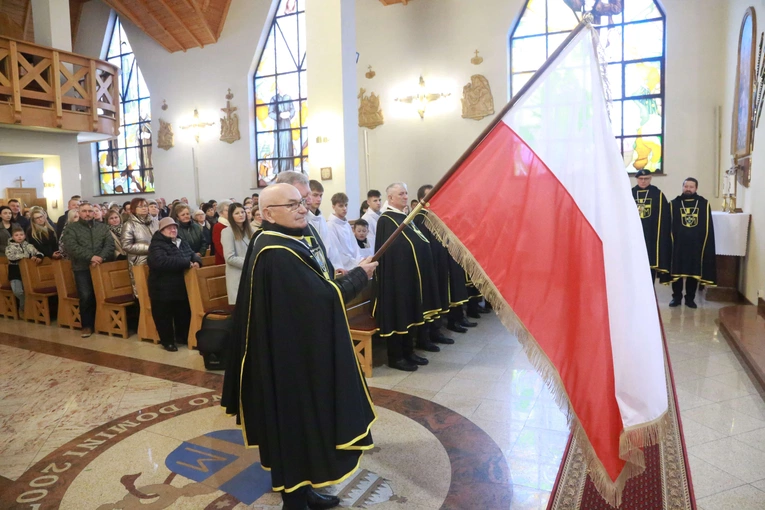 Nowa chorągiew w Rajbrocie