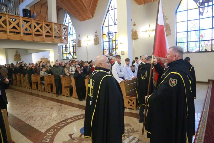 Nowa chorągiew w Rajbrocie