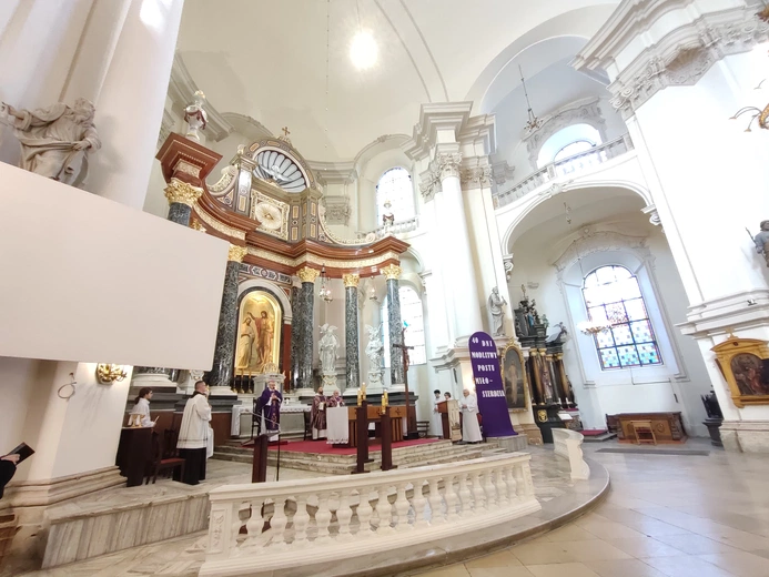 Poświęcenie prac remontowych