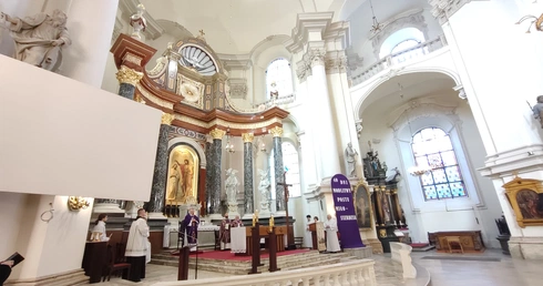 Poświęcenie prac remontowych