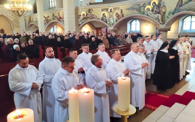 	Spotkanie w sanktuarium św. Jacka w Legnicy.