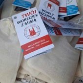 Jeden woreczek - trzy filary Wielkiego Postu