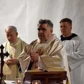 Msza za ojczyznę w kościele bernardynów w Radomiu