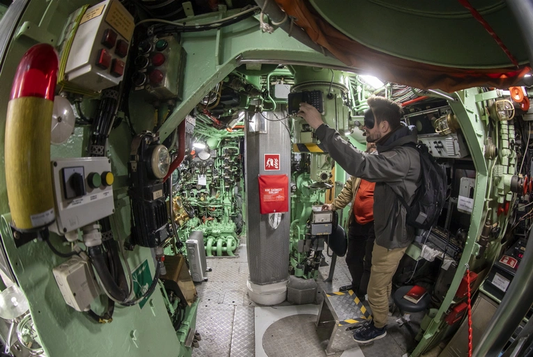 Okręt podwodny w Muzeum Marynarki Wojennej
