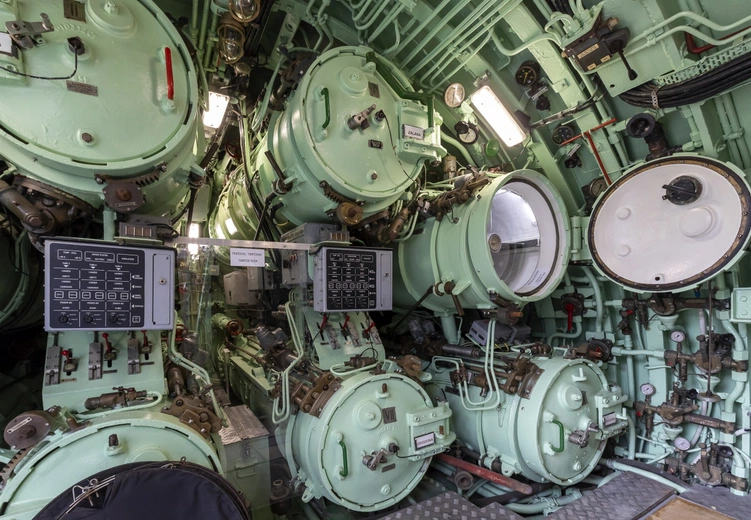Okręt podwodny w Muzeum Marynarki Wojennej