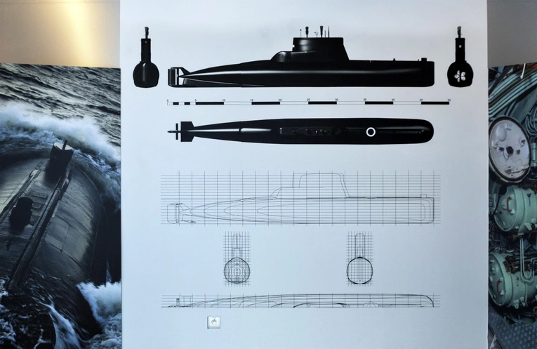 Okręt podwodny w Muzeum Marynarki Wojennej