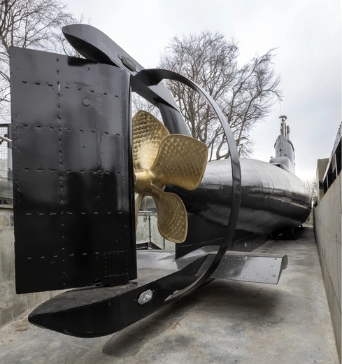 Okręt podwodny w Muzeum Marynarki Wojennej