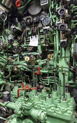 Okręt podwodny w Muzeum Marynarki Wojennej